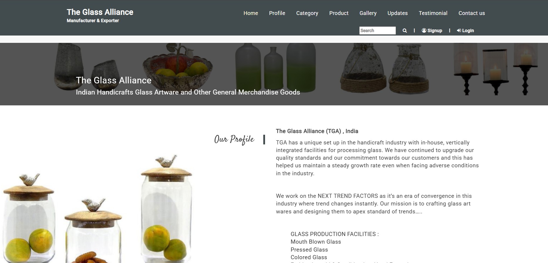 The Glass Alliance (TGA) , India